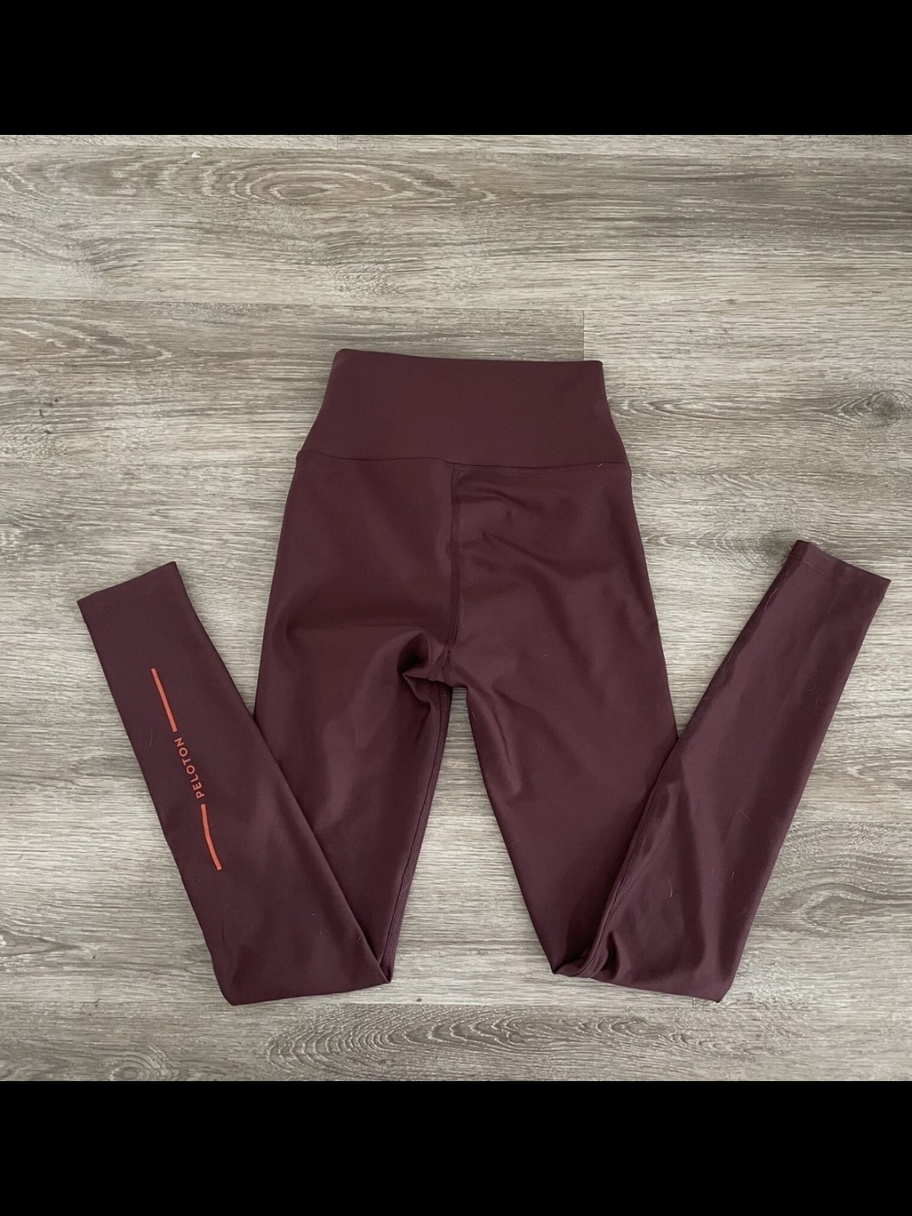 ⚡️Peloton High-Waisted Leggings | Medium | Burgundy Athleisure⚡️